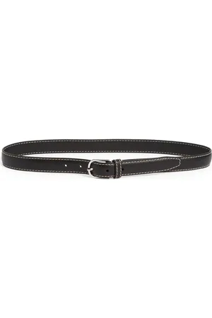 Totême Slim Leather Belt in at Nordstrom, Size 70