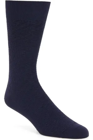 Cole Haan Distorted Texture Crew Socks in at Nordstrom
