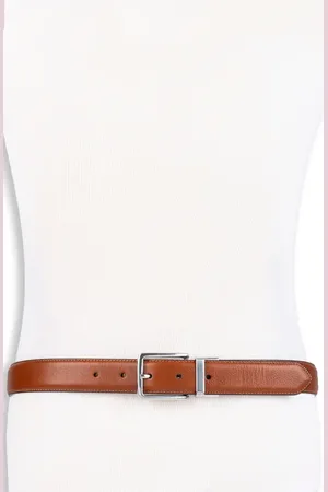 Cole Haan Reversible Feather Edge Leather Belt in at Nordstrom, Size 32