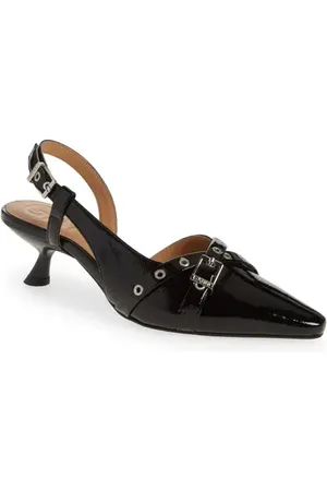 Ganni Slingback Kitten Heel Pump in at Nordstrom, Size 7Us