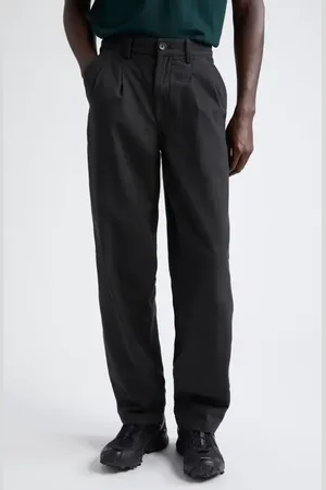 Noah NYC Double Pleat Cotton Pants in at Nordstrom, Size 30
