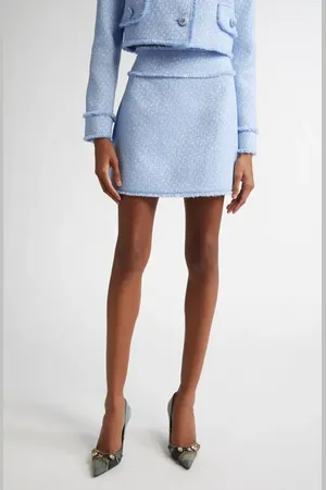Dolce & Gabbana Rachel Tweed A-Line Skirt in at Nordstrom, Size 2 Us