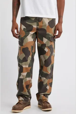 Dickies Camouflage Canvas Cargo Pants in at Nordstrom, Size 32 X 32