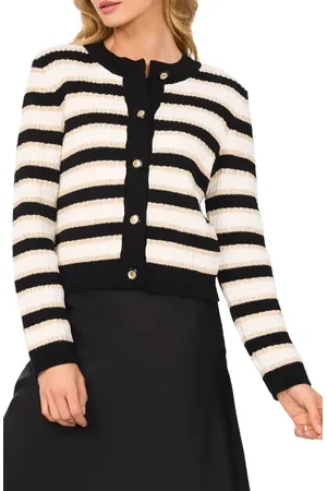 CE&CE Stripe Cardigan in at Nordstrom, Size X-Small