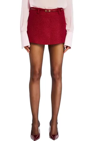 SER.O.YA Karla Boucle Mini Skirt in at Nordstrom, Size Small