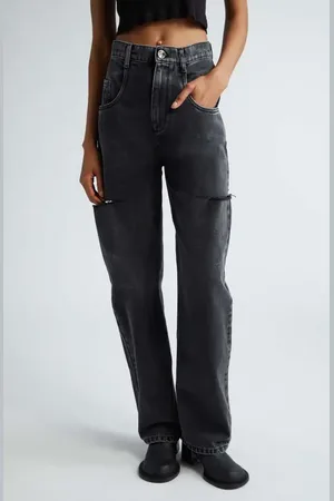 Maison Margiela Ripped Side Cutout Jeans in at Nordstrom, Size 0 Us