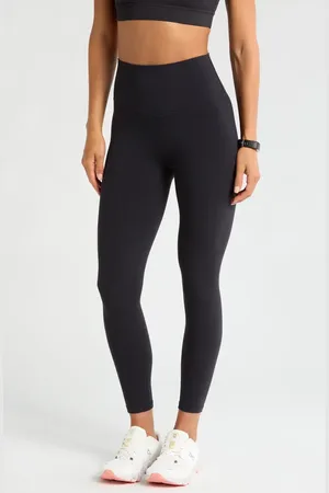 Zella Studio Luxe High Waist 7/8 Leggings in at Nordstrom, Size X-Small