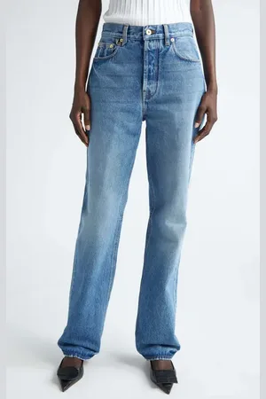 Jacquemus Le De-Nimes Droit Straight Leg Jeans in at Nordstrom, Size 25