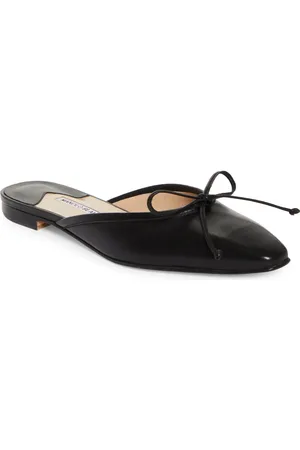 Manolo Blahnik Ballerimu Square Toe Mule in at Nordstrom, Size 5.5Us