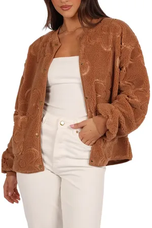 Petal & Pup Lasky Flower Pattern Fleece Jacket in at Nordstrom, Size Medium