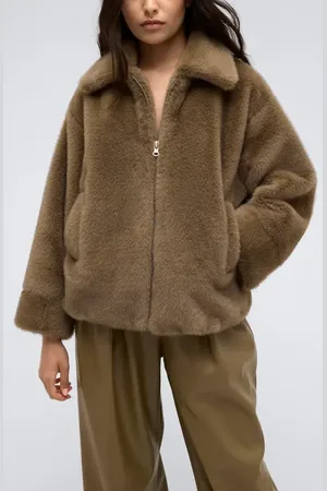 Kenneth Cole Faux Fur Jacket in at Nordstrom, Size Medium