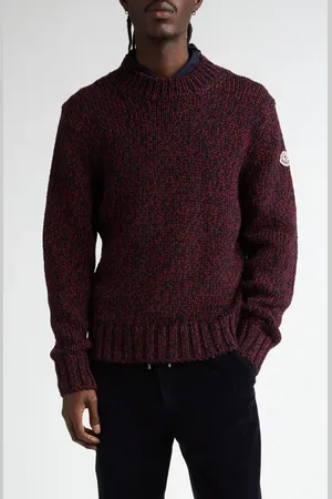 Moncler Virgin Wool Crewneck Sweater in at Nordstrom, Size Small