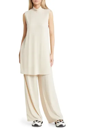 Dressed in Lala Gigi Sleeveless Top & Wide Leg Pants Set in at Nordstrom, Size Xx-Large