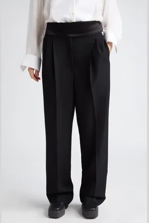 Stella McCartney Wool Tuxedo Pants in at Nordstrom, Size 6 Us
