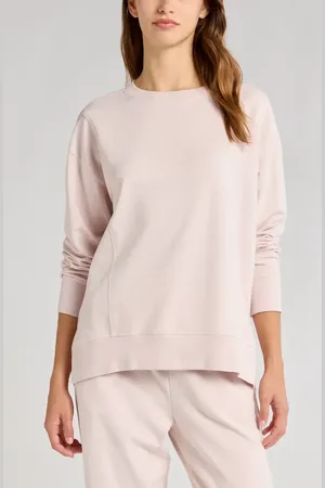 Zella Luxe French Terry Sweatshirt in at Nordstrom, Size X-Large