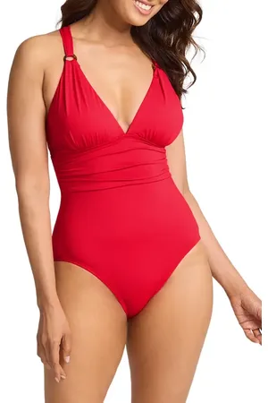 Tommy Bahama Pearl Novelty One-Piece Swimsuit in at Nordstrom, Size 12