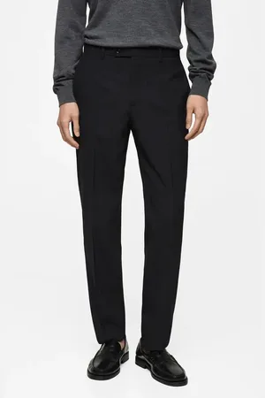 MANGO Slim Fit Virgin Wool Dress Pants in at Nordstrom, Size 30
