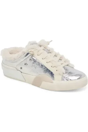 Dolce Vita Zantel Faux Shearling Lined Slip-On Sneaker in at Nordstrom, Size 6