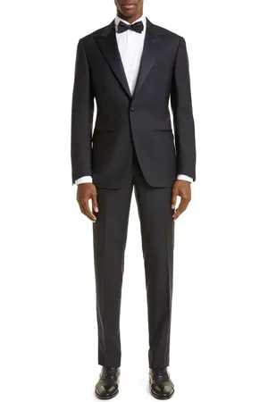 Thom Sweeney Peaked Lapel Dinner Jacket in at Nordstrom, Size 38 Us