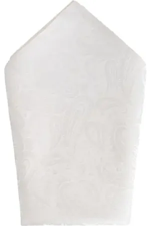 Trafalgar Banbury Tone on Tone Paisley 12 Inch Silk Pocket Square in at Nordstrom
