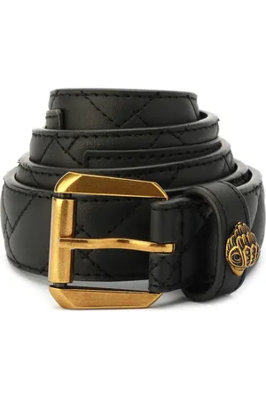 Kurt Geiger Micro Quilt Leather Belt in at Nordstrom, Size X-Small