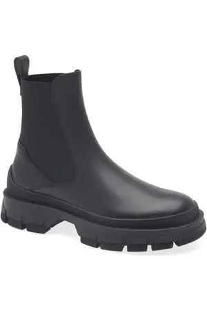 Moncler Hevea Lug Sole Chelsea Boot in at Nordstrom, Size 5Us