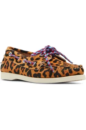 Steve Madden Sail Genuine Calf Hair Boat Shoe in at Nordstrom, Size 8.5