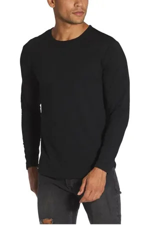 Cuts AO Curved Hem Long Sleeve T-Shirt in at Nordstrom, Size Small