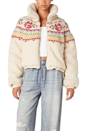 BLANK NYC Knit Puffer Jacket in at Nordstrom, Size X-Small