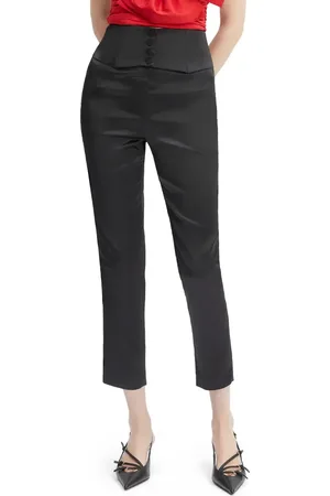 Bardot Satin Corset Pants in at Nordstrom, Size 6