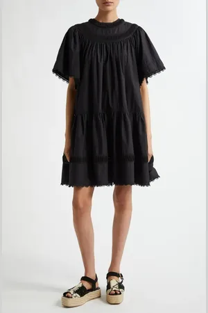 ULLA JOHNSON Oumi Cotton Shift Dress in at Nordstrom, Size 6