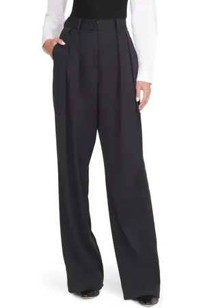 Staud Luisa Pleated Wide Leg Pants in at Nordstrom, Size 8