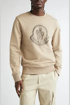 Moncler Blurred Logo Graphic Sweatshirt in at Nordstrom, Size Small