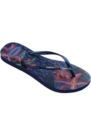 Havaianas Slim Animal Floral Fusion Flip Flop in at Nordstrom, Size 7