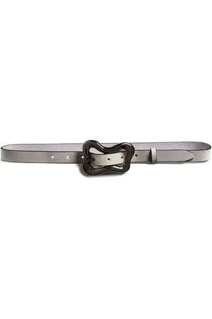 RAG&BONE Highline Slim Leather Belt in at Nordstrom, Size Large