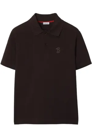 Burberry B Snake Cotton Polo Shirt in at Nordstrom, Size Large S