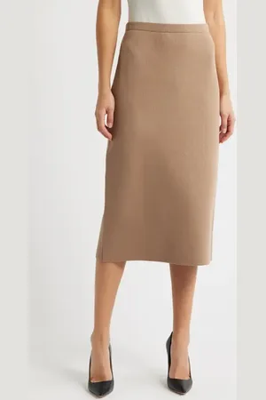 Tahari ASL Knit Midi Skirt in at Nordstrom, Size Small