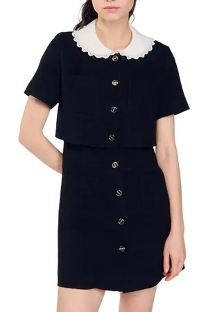 Sandro Mini tweed dress in at Nordstrom, Size 40 Eu