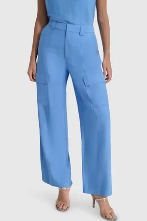 DKNY Crinkle Cargo Pants in at Nordstrom, Size 4