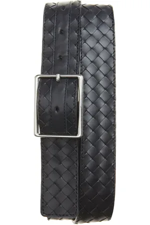 Bottega Veneta Intrecciato Leather Belt in at Nordstrom, Size 85