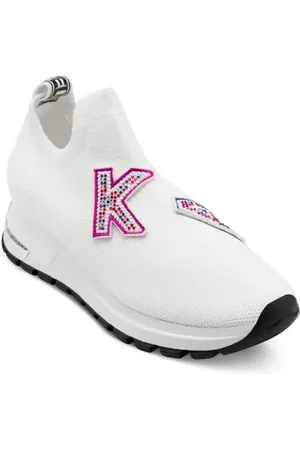 Karl Lagerfeld Mirren Slip-On Wedge Sneaker in at Nordstrom, Size 6.5
