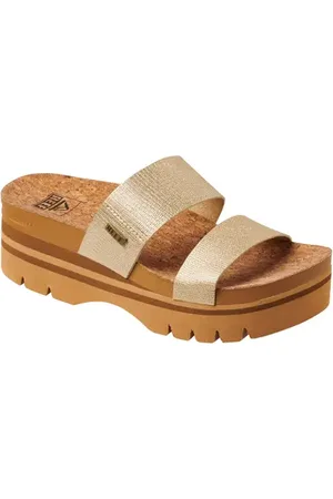 Reef Cushion Vista Higher Platform Slide Sandal in at Nordstrom, Size 8