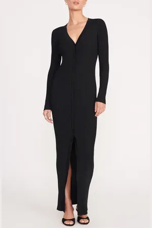 Staud Shoko Long Sleeve Sweater Dress in at Nordstrom, Size X-Small