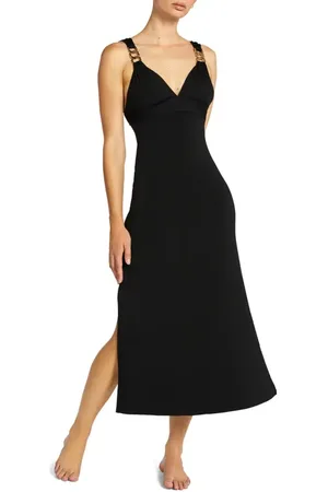 Robin Piccone Jane Chain Cover-Up Sundress in at Nordstrom, Size Medium