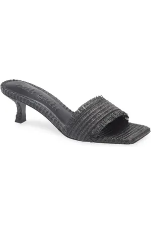 Cult Gaia Ada Raffia Slide Sandal in at Nordstrom, Size 8.5Us