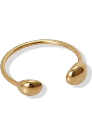 Argento Vivo Sterling Silver Oval Open Band Ring in at Nordstrom, Size 6