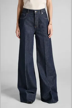 Bottega Veneta Indigo Palazzo Jeans in at Nordstrom, Size 0 Us