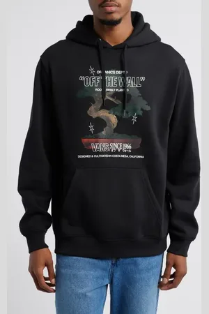 Vans Bonzai Off the Wall Graphic Cotton Blend Hoodie in at Nordstrom, Size Small