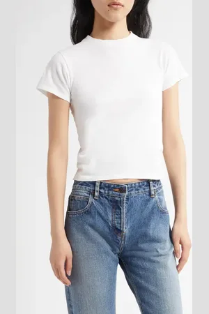 The Row Tommy Organic Cotton Jersey T-Shirt in at Nordstrom, Size X-Small