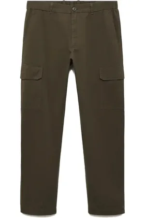 MANGO Straight Leg Twill Cargo Pants in at Nordstrom, Size 36